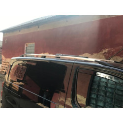 Купить Рейлинги Хром Короткая база, металлическая ножка для Opel Zafira Life 2019- гг