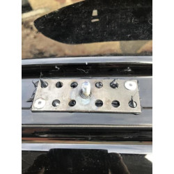 Купить Рейлинги Хром Короткая база, металлическая ножка для Opel Zafira Life 2019- гг