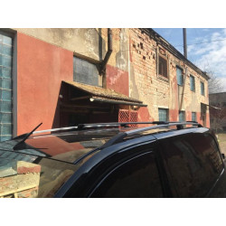 Купить Рейлинги Хром Средняя база, металлическая ножка для Opel Zafira Life 2019- гг