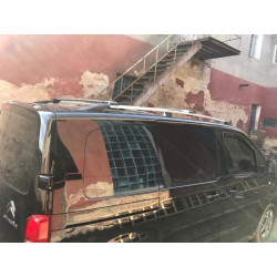 Купити Рейлінги Хром Довга база, металева ніжка для Opel Zafira Life 2019- рр