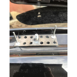 Купити Рейлінги Хром Довга база, пластикова ніжка для Opel Zafira Life 2019- рр