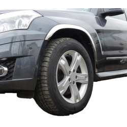 Купити Накладки на арки (4 шт, нерж) для Mercedes GLK сlass X204
