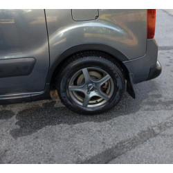 Купити Накладки на арки (4 шт, чорні) 1 бічні двері, Пластик для Peugeot Partner Tepee 2008-2018 рр