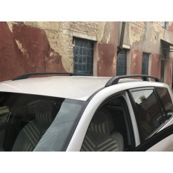 Купити Рейлінги Чорні Турецькі Довга база, Пластикові ніжки для Toyota Rav 4 2006-2013 рр