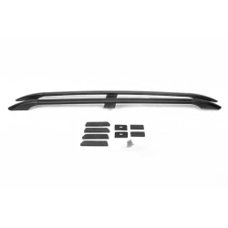 Купить Рейлинги Черные Турецкие Длинная база, Металлические ножки для Toyota Rav 4 2006-2013 гг