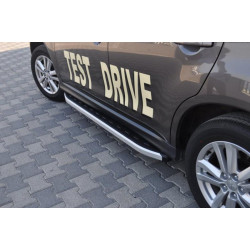 Купить Боковые пороги Fullmond (2 шт, алюм.) для Mitsubishi Eclipse Cross