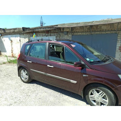 Купити Рейлінги Чорні (2 шт) Коротка база для Renault Scenic/Grand 2003-2009 рр