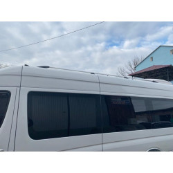 Купити Рейлінги DD 340 см, Хром, чавунна ніжка для Mercedes Sprinter W907/W910 2018- рр