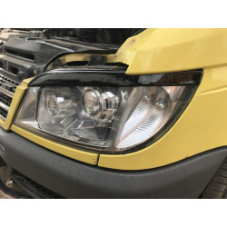 Купити Війки (ABS, чорні) Чорний мат для Mercedes Sprinter W901/902/903/904/905 1995-2006 рр