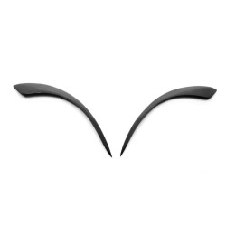 Купити Війки (2 шт., Чорний ABS) (2003-2008) Чорний глянець для Renault Kangoo рр