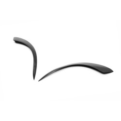 Купити Війки (2 шт., Чорний ABS) (2003-2008) Чорний мат для Renault Kangoo рр