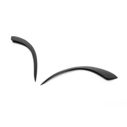 Купити Війки (2 шт., Чорний ABS) (2003-2008) Чорний мат для Renault Kangoo рр