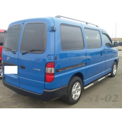 Купити Бічні труби (2 шт., нерж) для Toyota HiAce