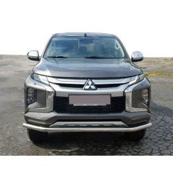 Купити Передній захист ST008 (нерж) для Fiat Fullback 2016- рр