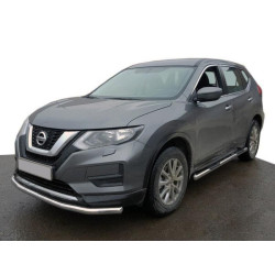 Купити Передній захист ST008 (нерж) для Nissan X-trail T32 / Rogue 2014-2021 рр