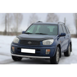 Купити Передній захист ST008 (нерж) для Toyota Rav 4 2001-2005 рр