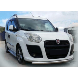 Купити Передній захист ST008 (нерж.) 2015-2025, 60 мм для Fiat Doblo II рр