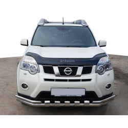 Купити Передній захист ST015 (нерж.) для Nissan X-trail T31 2007-2014рр