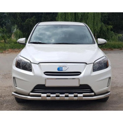 Купити Передній захист ST015 (нерж.) для Toyota Rav 4 2006-2013 рр