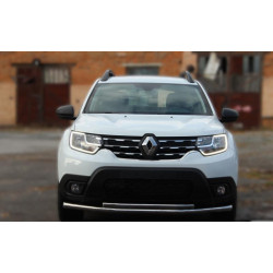 Купити Передній захист ST014 (нерж.) d60/42 для Renault Duster 2008-2017 рр