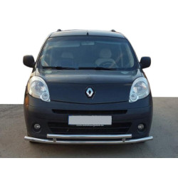 Купити Передній захист ST014 (нерж.) d60/60 для Renault Kangoo 2008-2020 рр