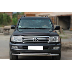 Купити Передній захист ST014 (нерж.) d60/60 для Toyota Land Cruiser 100