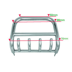 Купити Кенгурятник QT006 (нерж.) для Toyota Hilux 2006-2015 рр