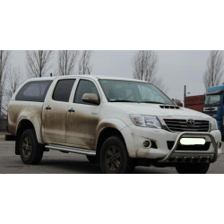 Купити Кенгурятник WT003 (нерж) для Toyota Hilux 2006-2015 рр