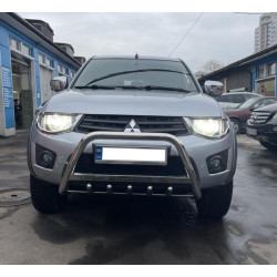 Купити Кенгурятник WT004 (нерж) для Mitsubishi L200 2006-2015 рр