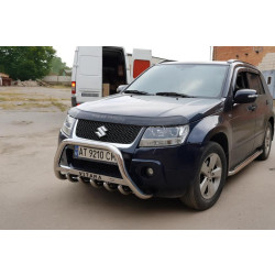 Купити Кенгурятник WT004 (нерж) для Suzuki Grand Vitara 2005-2017 рр