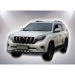 Купити Передній захист F3-31 (нерж) для Toyota Land Cruiser Prado 150