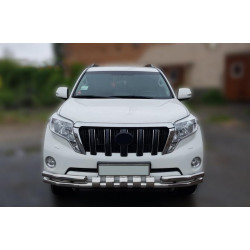 Купити Передній захист F3-31 (нерж) для Toyota Land Cruiser Prado 150