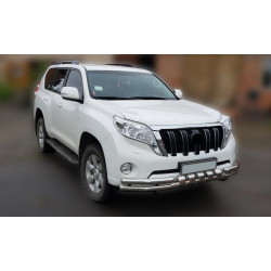 Купити Передній захист F3-31 (нерж) для Toyota Land Cruiser Prado 150