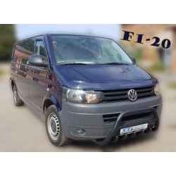 Купити Кенгурятник WT003 Black (нерж) для Volkswagen T5 2010-2015 рр