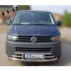 Купити Нижня губа F3-42 (нерж) для Volkswagen T5 2010-2015 рр