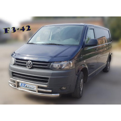 Купити Нижня губа F3-42 (нерж) для Volkswagen T5 2010-2015 рр