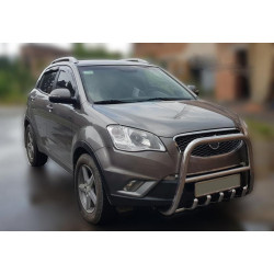 Купити Кенгурятник F1-40 (нерж.) для SsangYong Korando 2010-2019 рр
