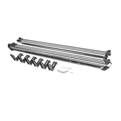 Купити Бокові пороги ОЕМ (2 шт., алюміній) для Mercedes G сlass W463 1990-2018рр