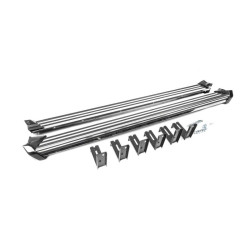 Купити Бокові пороги ОЕМ (2 шт., алюміній) для Mercedes G сlass W463 1990-2018рр