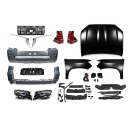 Купить Комплект рестайлинга с 2009-2016 на 2017- (с Full Led оптикой) для Toyota Land Cruiser Prado 150