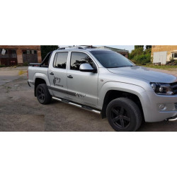 Купити Бічні труби (2 шт., нерж) 60мм для Volkswagen Amarok 2010-2022 рр