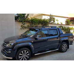 Купити Бічні труби (2 шт., нерж) 70мм для Volkswagen Amarok 2010-2022 рр