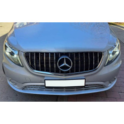 Купити Передня решітка GT Panamericana Chrome (2014-2023 для Vito W447) для Mercedes Vito / V-class W447 2014- рр