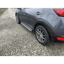 Купити Бокові пороги Оригінал (2 шт) для Mazda CX-3 2015- рр