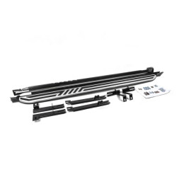 Купити Бокові пороги Оригінал V1 (2 шт, алюміній) для Peugeot 5008 2016-2023 рр