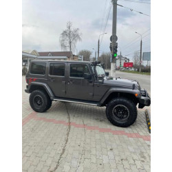 Купить Боковые подножки Black (2 шт) для Jeep Wrangler 2007-2017 гг