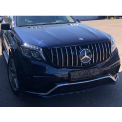 Купити Передня решітка GT Panamericana (для GLS) для Mercedes GL/GLS сlass X166