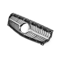 Купить Передняя решетка (2017-2019, Diamond Silver) для Mercedes CLA C117