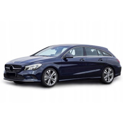 Купить Передняя решетка (2017-2019, Diamond Silver) для Mercedes CLA C117