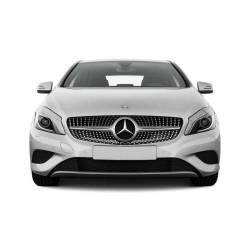 Купити Передня решітка Diamond Silver (2012-2015) для Mercedes A-сlass W176 рр